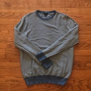 Men’s JCREW Blue Striped Sweater